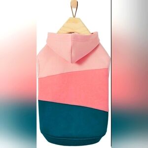 Frisco Colorblock Dog & Cat Sleeveless Hoodie Small - New With Tags